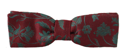 Dolce &amp; Gabbana – Verstellbare Papillon-Fliege mit kastanienbraunem Muster