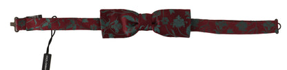 Dolce &amp; Gabbana – Verstellbare Papillon-Fliege mit kastanienbraunem Muster
