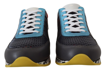 Dolce &amp; Gabbana Mehrfarbige Sport-Sneaker mit niedrigem Schaft