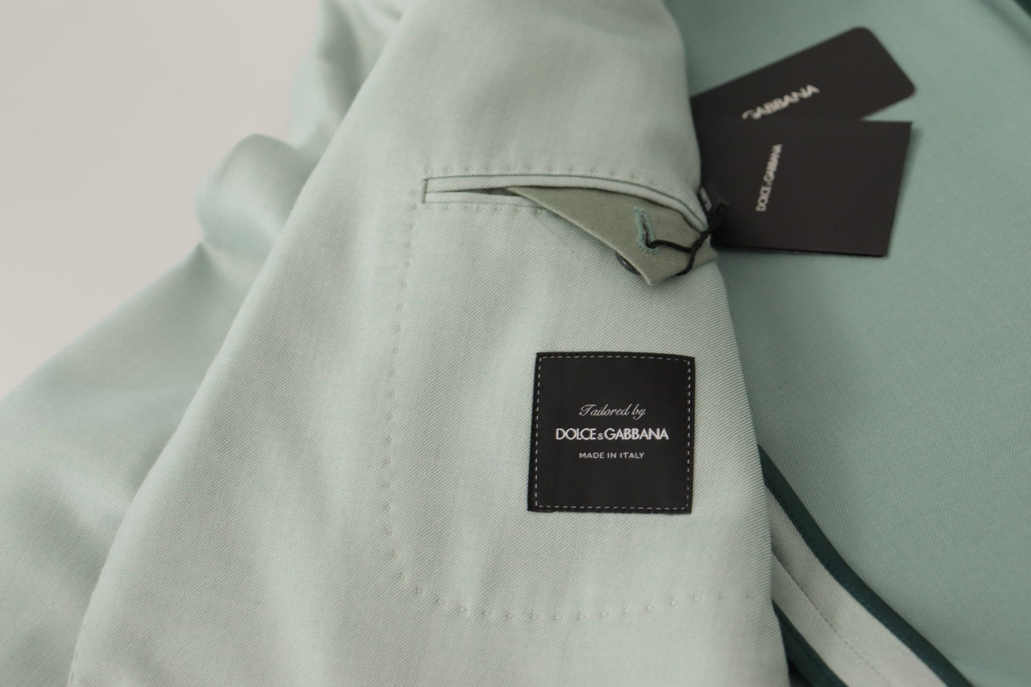 Dolce &amp; Gabbana Grüne Kaschmirjacke Blazerjacke