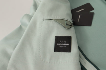 Dolce &amp; Gabbana Grüne Kaschmirjacke Blazerjacke