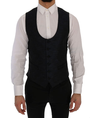 Dolce &amp; Gabbana – Blauer MARTINI – Schmaler, zweiteiliger Blazer