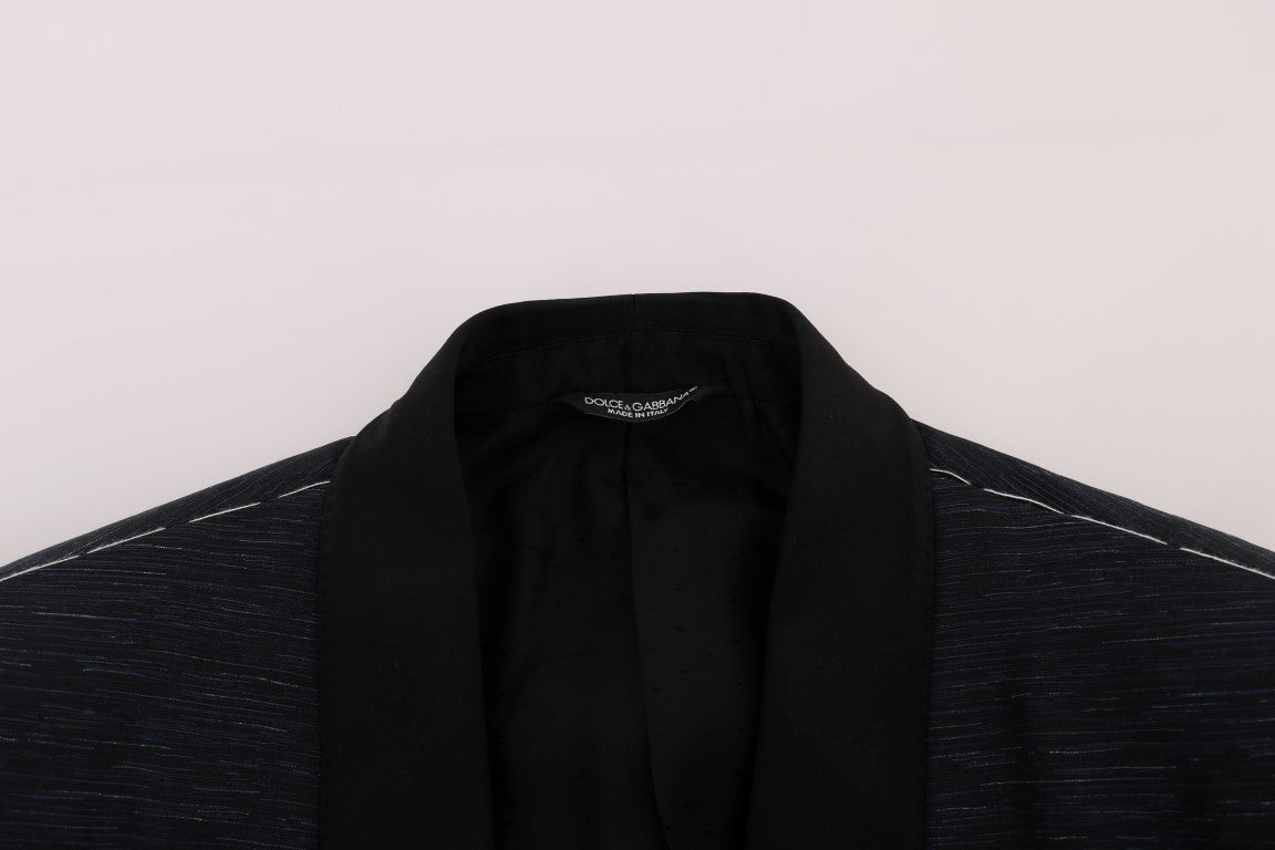 Dolce &amp; Gabbana – Blauer MARTINI – Schmaler, zweiteiliger Blazer