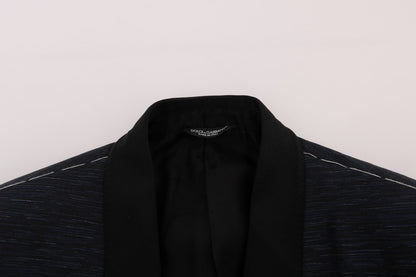 Dolce &amp; Gabbana – Blauer MARTINI – Schmaler, zweiteiliger Blazer