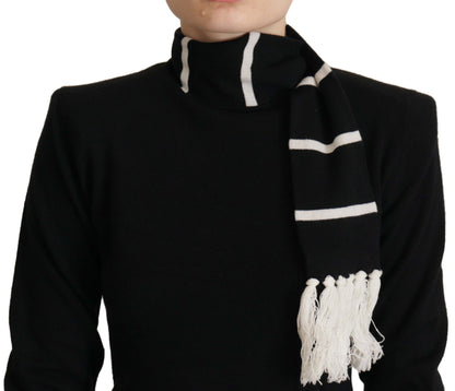 Dolce &amp; Gabbana – Schwarzer Rollkragenpullover aus Kaschmir