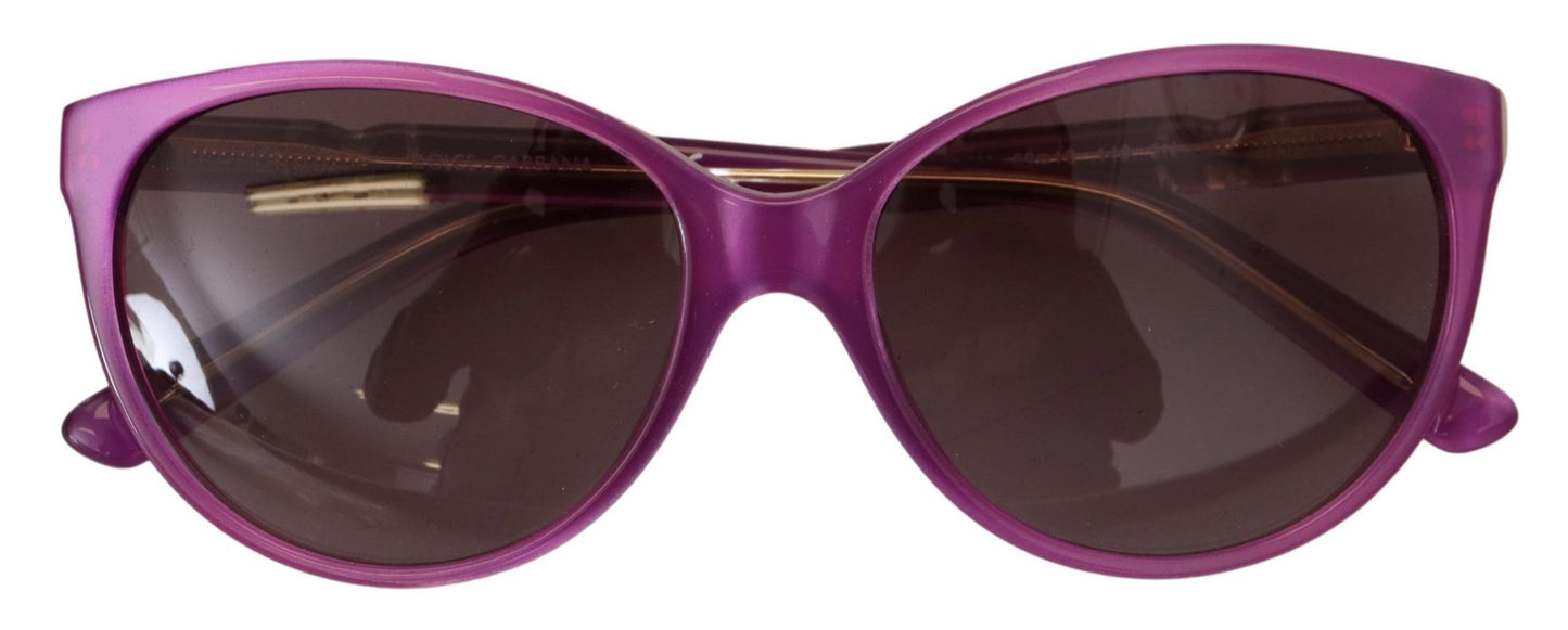 Dolce &amp; Gabbana Purple Acetate Frame Round Shades DG4171P Sunglasses