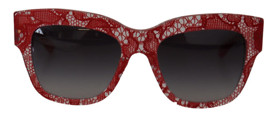 Dolce &amp; Gabbana Sonnenbrille mit rechteckiger Acetat-Spitze DG4231
