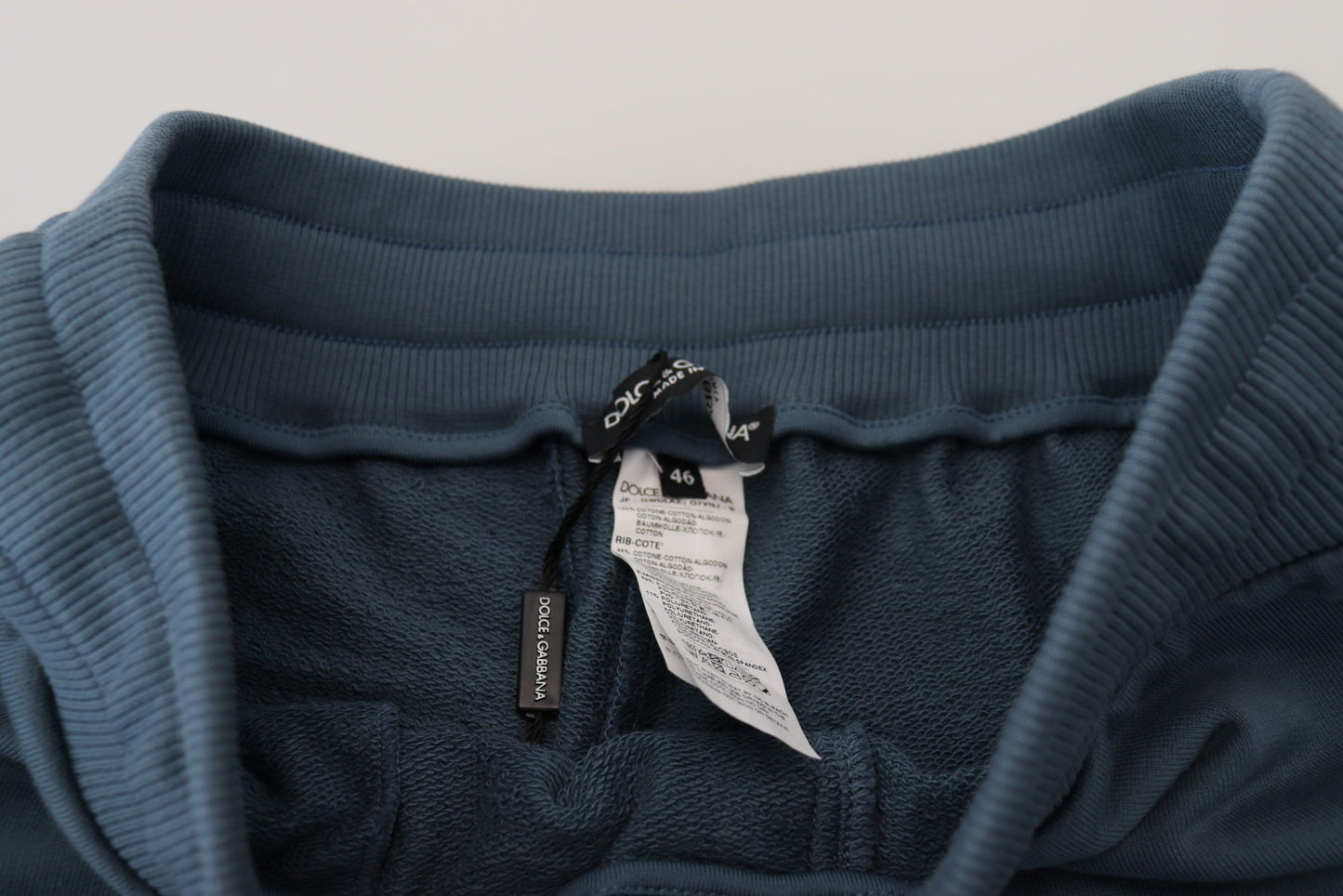 Dolce &amp; Gabbana Blaue Bermudashorts aus Baumwolle für Herren