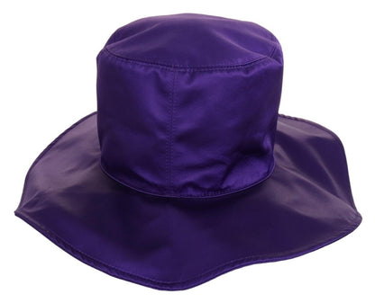 Dolce &amp; Gabbana, violetter Zylinder aus Stretchseide