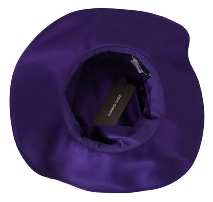 Dolce &amp; Gabbana, violetter Zylinder aus Stretchseide