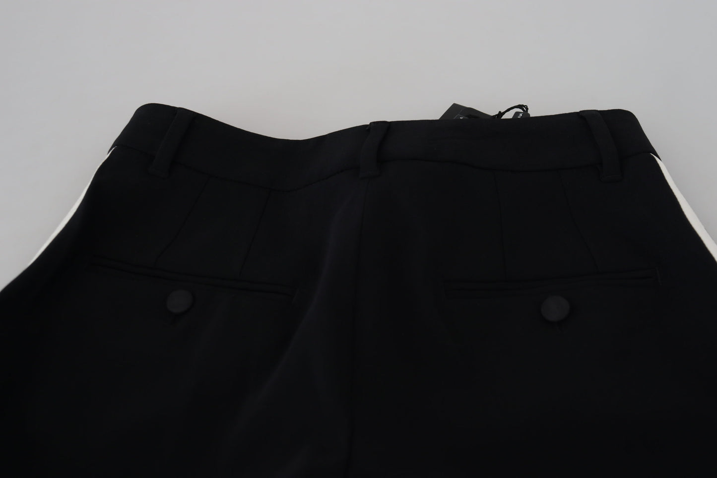 Dolce &amp; Gabbana Schwarze High Waist Damenhose