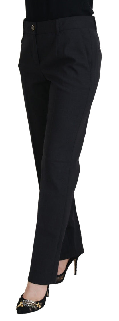 Dolce &amp; Gabbana Graue formelle Karottenhose für Damen