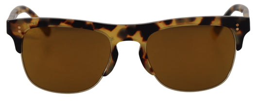 Dolce &amp; Gabbana Braungold Acetat Havana DG430A Sonnenbrille