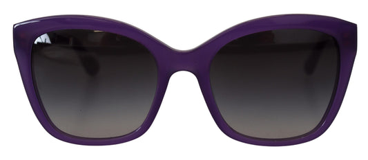 Dolce &amp; Gabbana – Quadratische Sonnenbrille mit Vollrand DG4240 aus Acetat in Lila