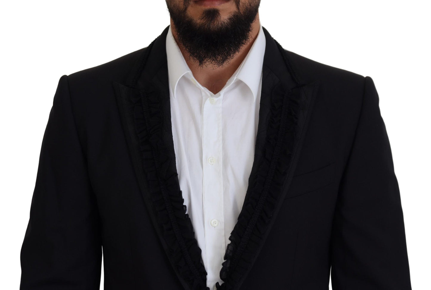 Dolce &amp; Gabbana – Schwarzer MARTINI Slim Fit-Jackenblazer