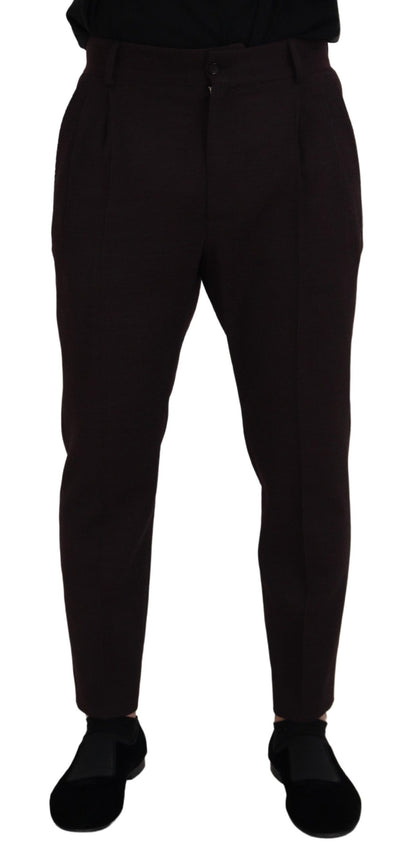 Dolce &amp; Gabbana Braune Chinohose aus Baumwolle für Herren
