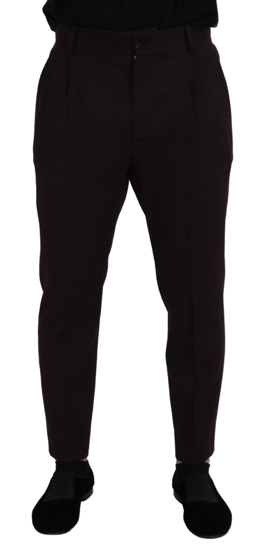Dolce &amp; Gabbana Braune Chinohose aus Baumwolle für Herren