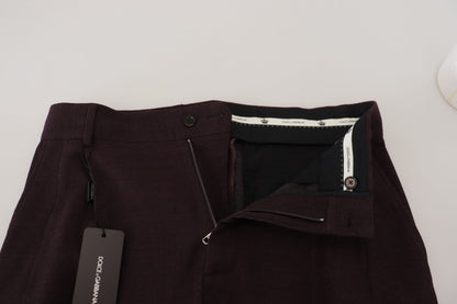 Dolce &amp; Gabbana Braune Chinohose aus Baumwolle für Herren