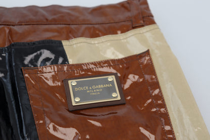 Dolce &amp; Gabbana Mehrfarbig glänzende Slim Fit Herren Jeans