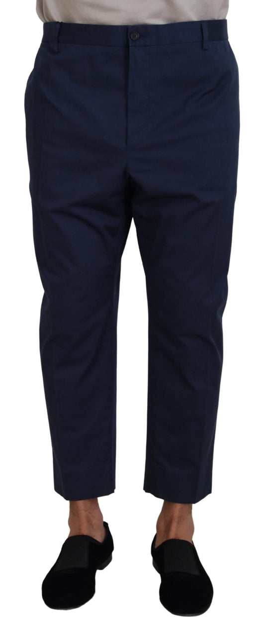 Dolce &amp; Gabbana Blaue Baumwollhose für Herren