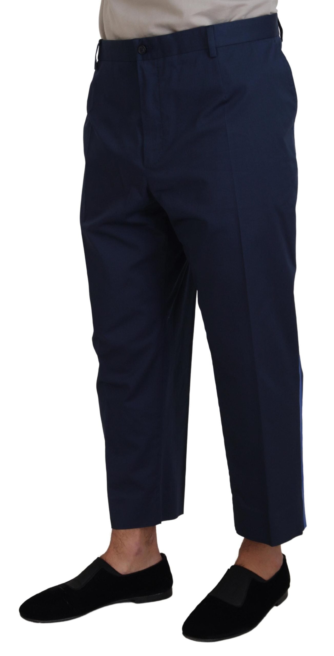 Dolce &amp; Gabbana Blaue Baumwollhose für Herren