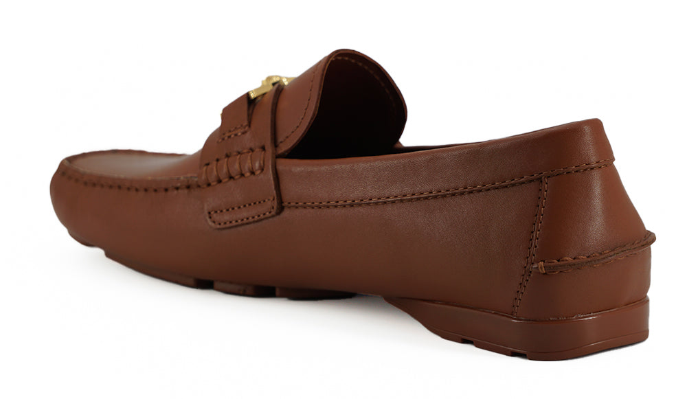 Versace – Elegante Leder-Loafer mit Medusa-Prägung