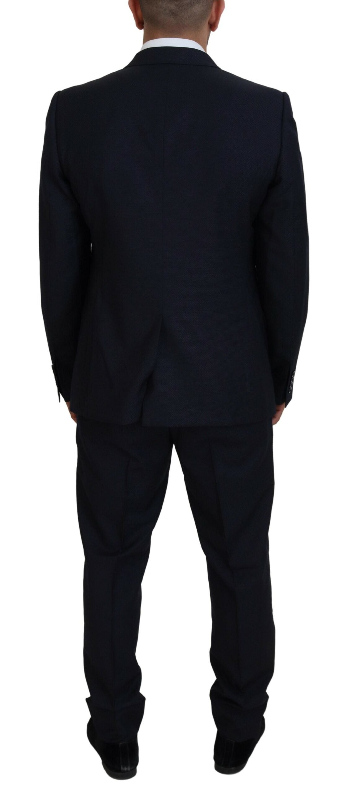 Dolce &amp; Gabbana Blue Single Breasted 2 Piece MARTINI Suit