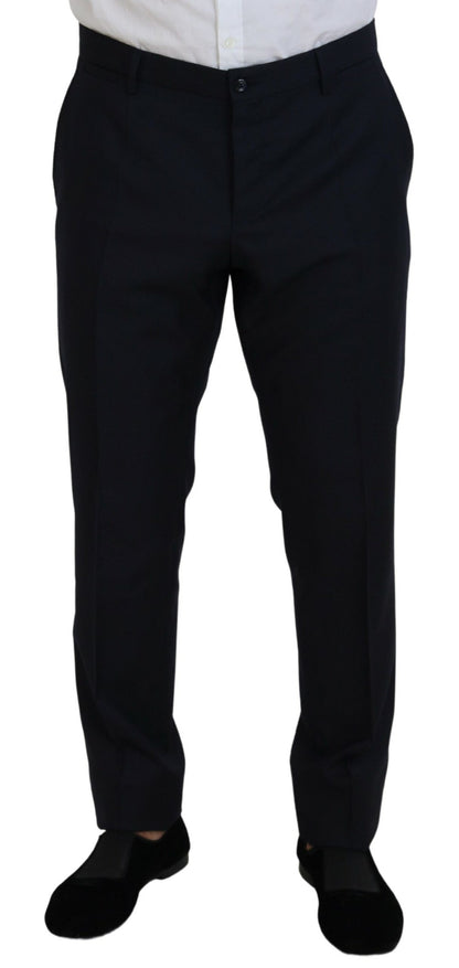 Dolce &amp; Gabbana Blue Single Breasted 2 Piece MARTINI Suit