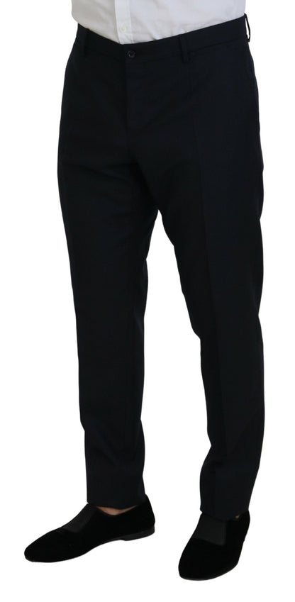 Dolce &amp; Gabbana Blue Single Breasted 2 Piece MARTINI Suit