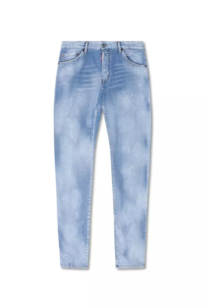 Dsquared² Hellblaue Baumwolljeans für Herren