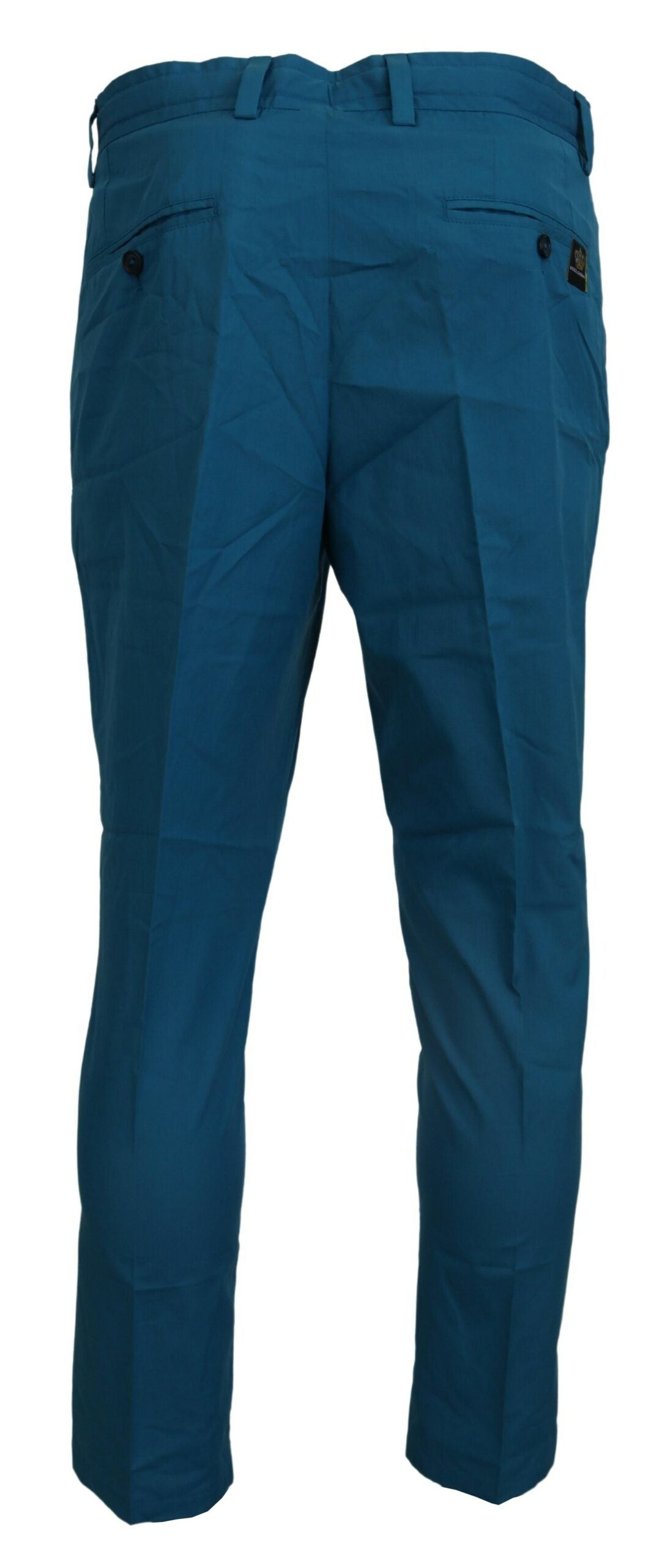 Dolce &amp; Gabbana Blaue Chinos aus Baumwolle