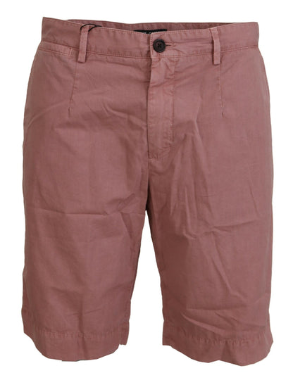 Dolce &amp; Gabbana Rosa Chinos Baumwolle Lässige Herren Shorts