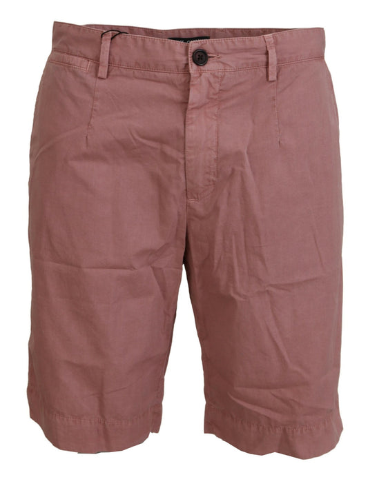 Dolce &amp; Gabbana Rosa Chinos Baumwolle Lässige Herren Shorts