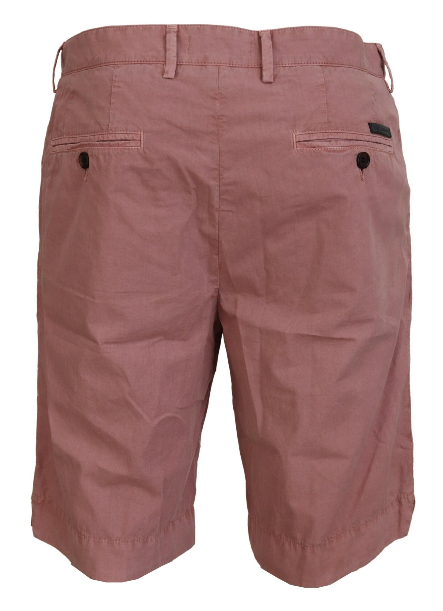 Dolce &amp; Gabbana Rosa Chinos Baumwolle Lässige Herren Shorts