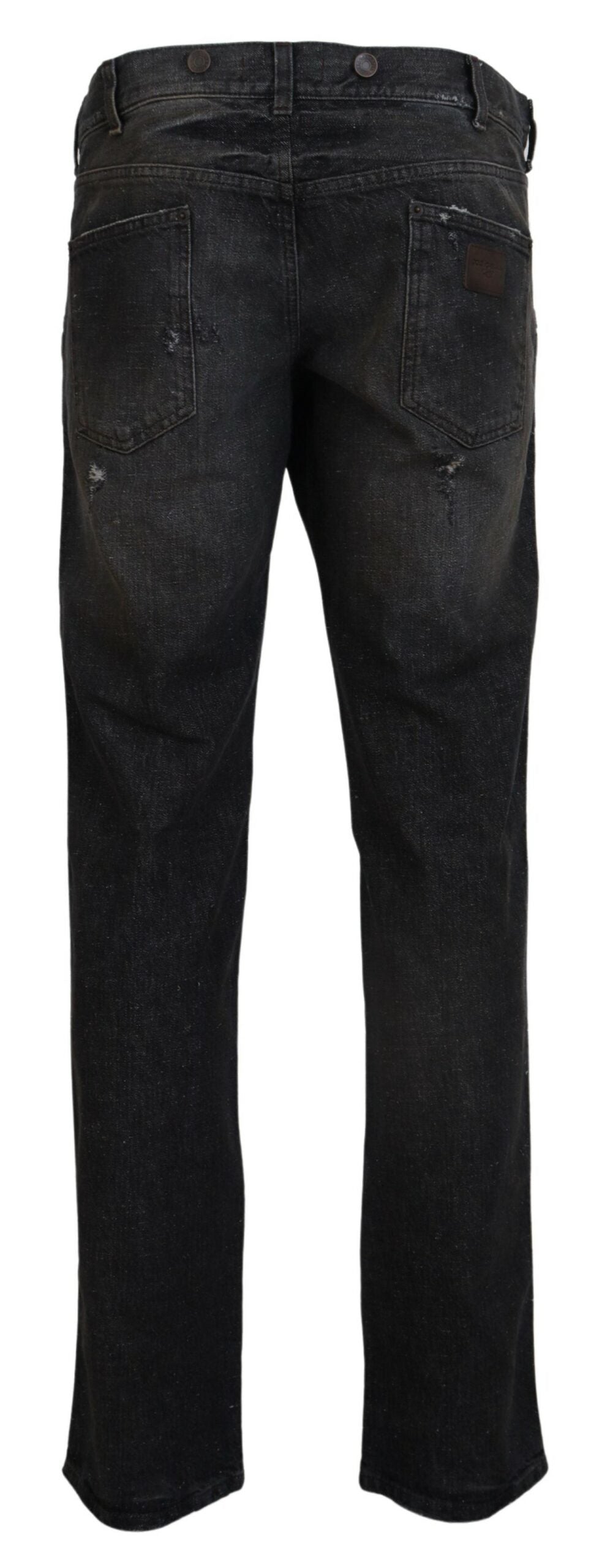 Dolce &amp; Gabbana Jeans in normaler Passform in Graugrün