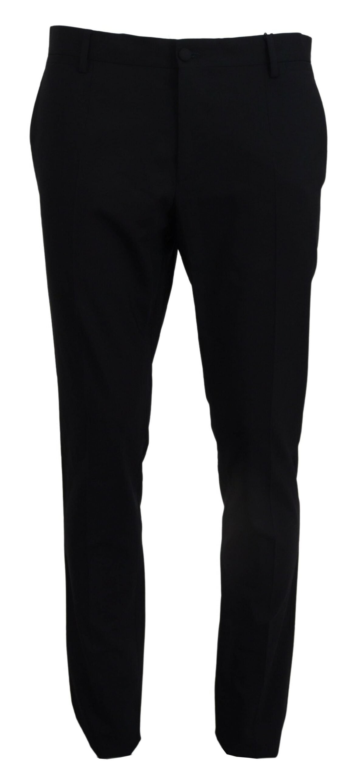 Dolce &amp; Gabbana – Blaue, formelle Slim-Fit-Hose aus Wollstretch