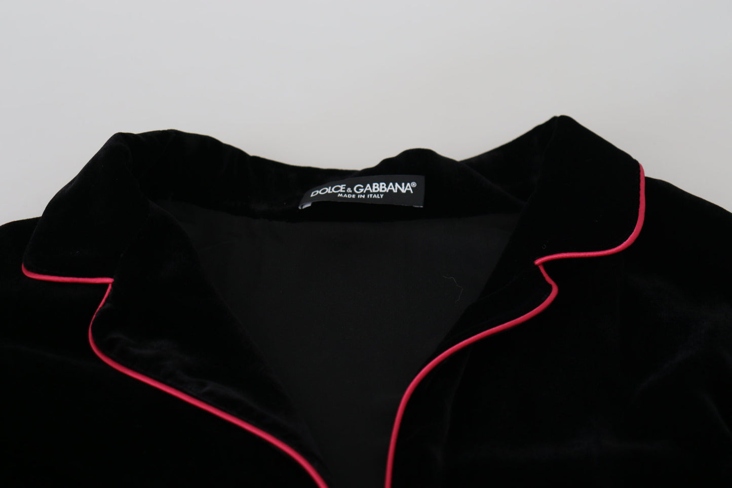 Dolce &amp; Gabbana – Schwarze Viskose-Blazerjacke mit Knopf und Gürtel