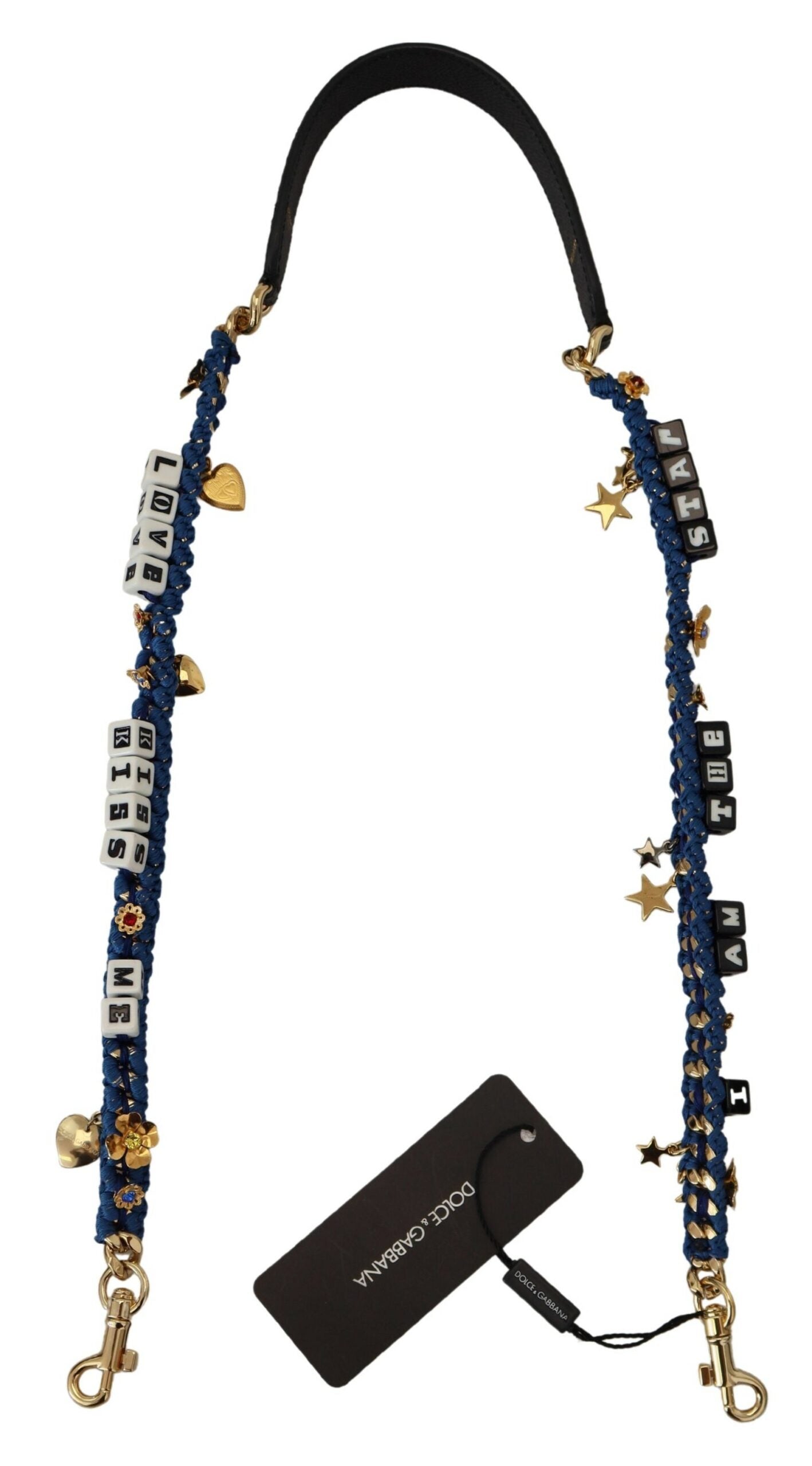 Dolce &amp; Gabbana Multicolor Embellished Bag Shoulder Strap