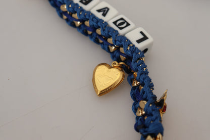 Dolce &amp; Gabbana Multicolor Embellished Bag Shoulder Strap