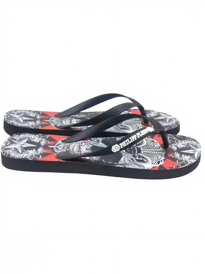 Philipp Plein Mehrfarbige Polyester-Sandalen für Damen