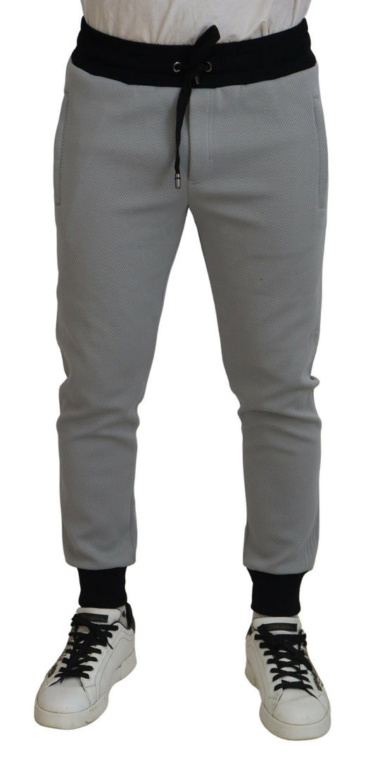 Dolce &amp; Gabbana Graue Jogginghose aus Polyester