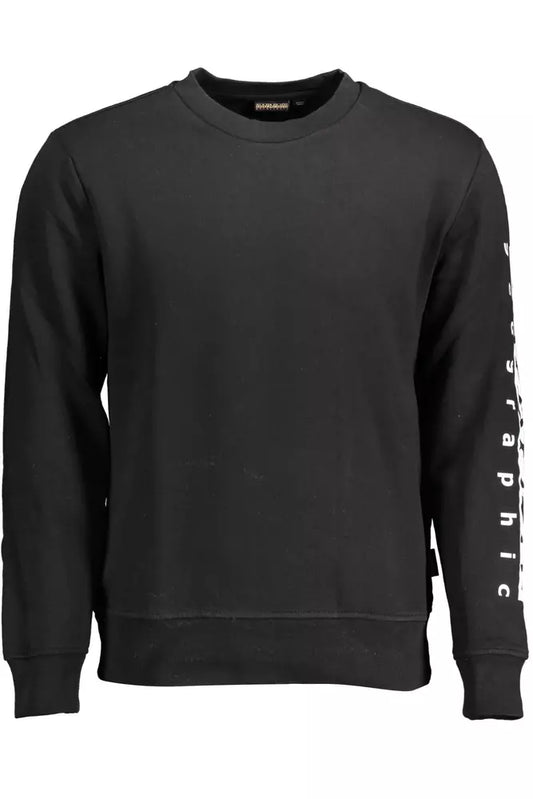 Napapijri: Veredeln Sie Ihren Stil mit einem eleganten schwarzen Sweatshirt