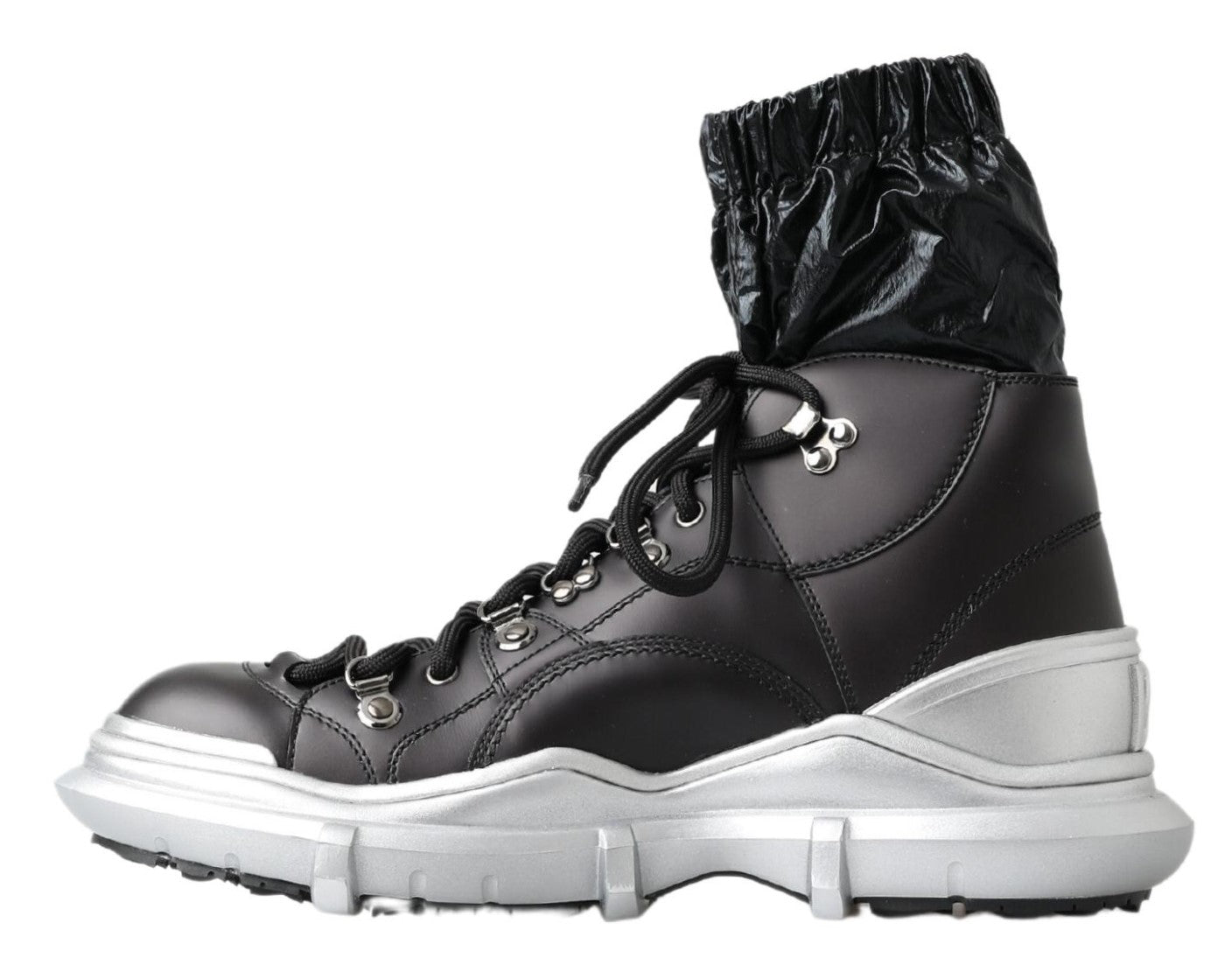Dolce &amp; Gabbana – Galileo – Hohe Sneakers aus schwarzem Nylon