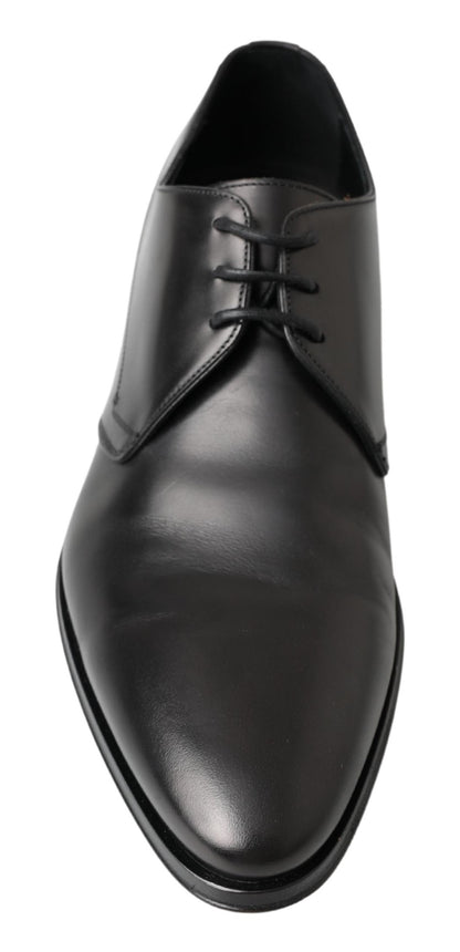 Dolce &amp; Gabbana – Schwarze Derby-Schuhe für formelle Anlässe