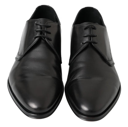 Dolce &amp; Gabbana – Schwarze Derby-Schuhe für formelle Anlässe