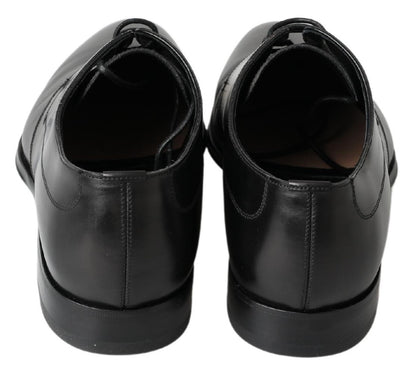Dolce &amp; Gabbana – Schwarze Derby-Schuhe für formelle Anlässe