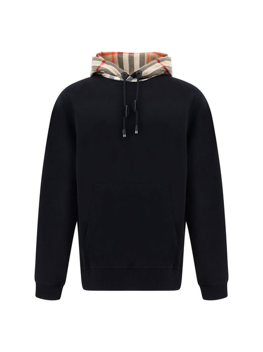 Burberry Eleganter Oversize-Hoodie Samuel in Schwarz
