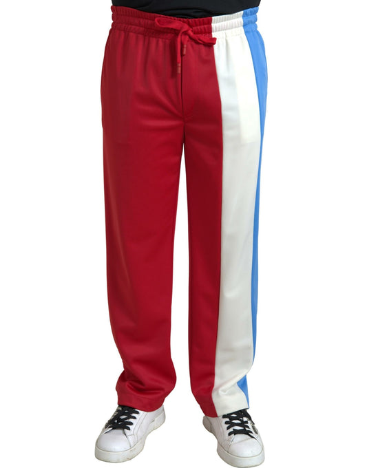 Dolce &amp; Gabbana Mehrfarbige Polyester Herren Jogginghosen