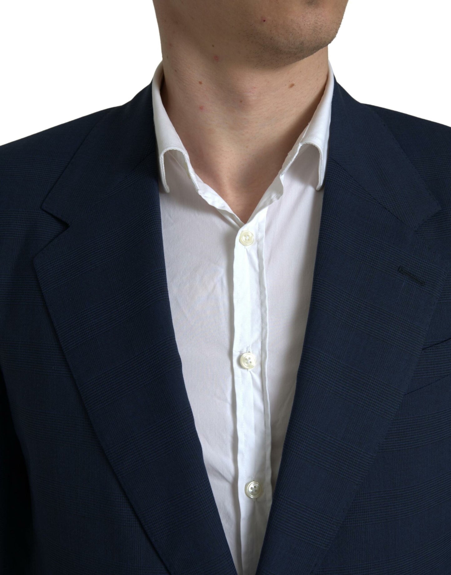 Dolce &amp; Gabbana Blauer 2-teiliger einreihiger SICILIA-Anzug