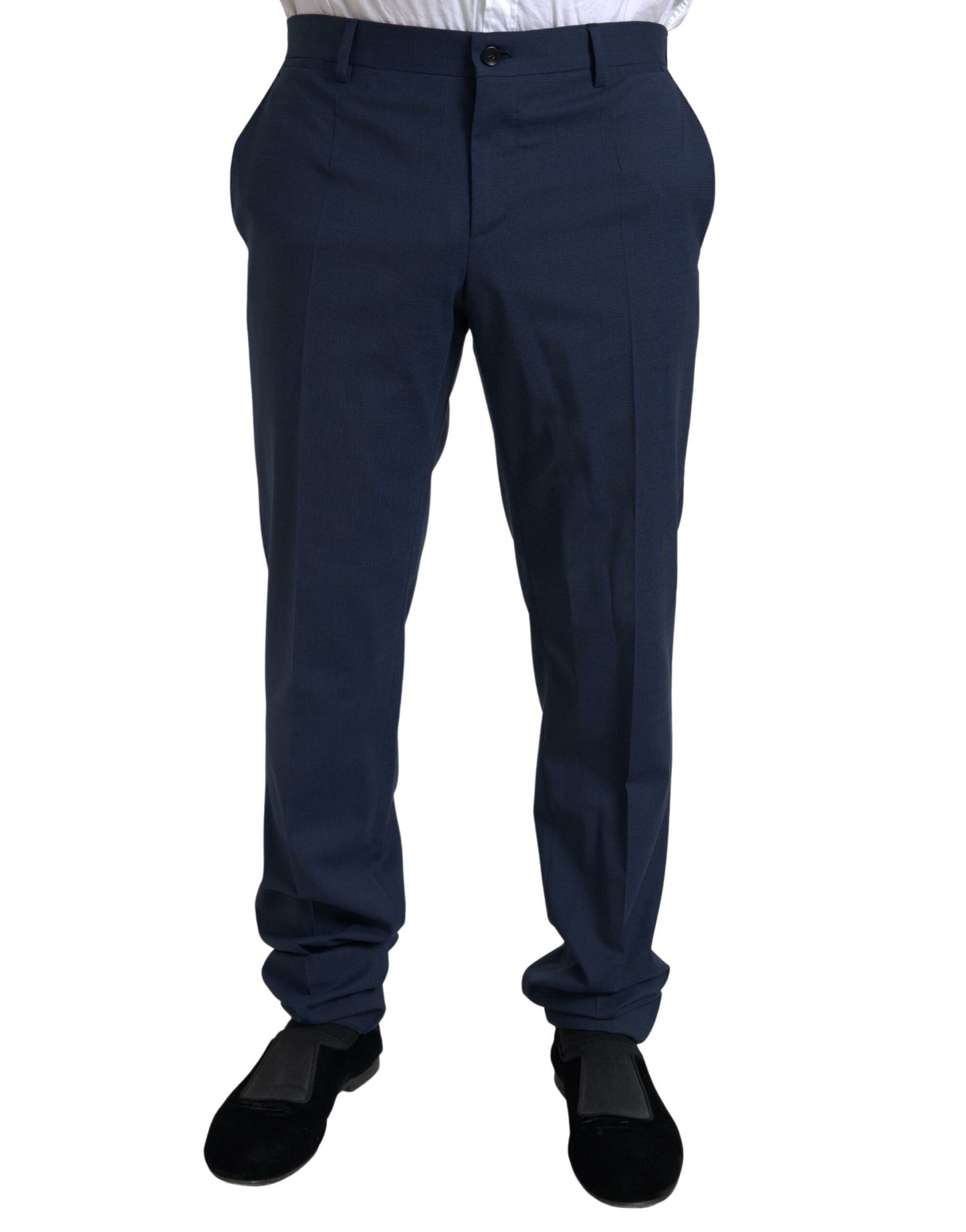Dolce &amp; Gabbana Blauer 2-teiliger einreihiger SICILIA-Anzug